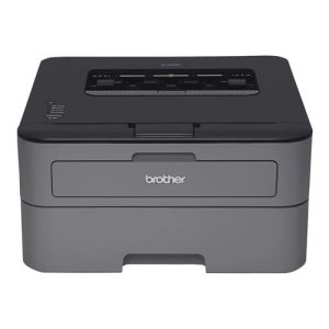 Brother HL-L2400D Compact Monochrome Laser Printer, Duplex, USB-Connected, Clear, Sharp Black & White Printing
